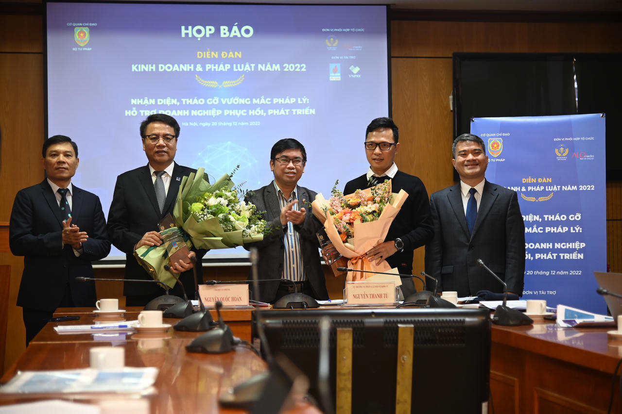 Ngày 20/12: Tổ chức Diễn đàn Kinh doanh và Pháp luật năm 2022