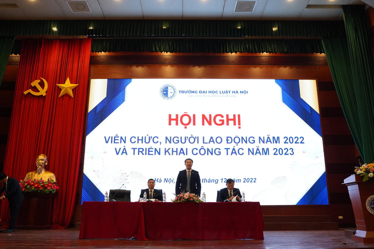 Trường Đại học Luật Hà Nội: Tiếp tục hoàn thành xuất sắc nhiệm vụ trong thời gian tới