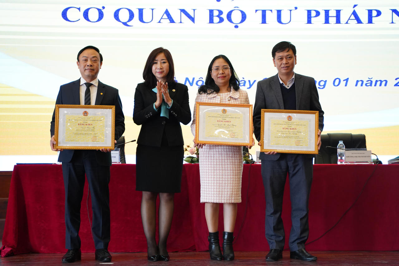 Hội nghị Đại biểu cán bộ công chức, viên chức cơ quan Bộ Tư pháp 