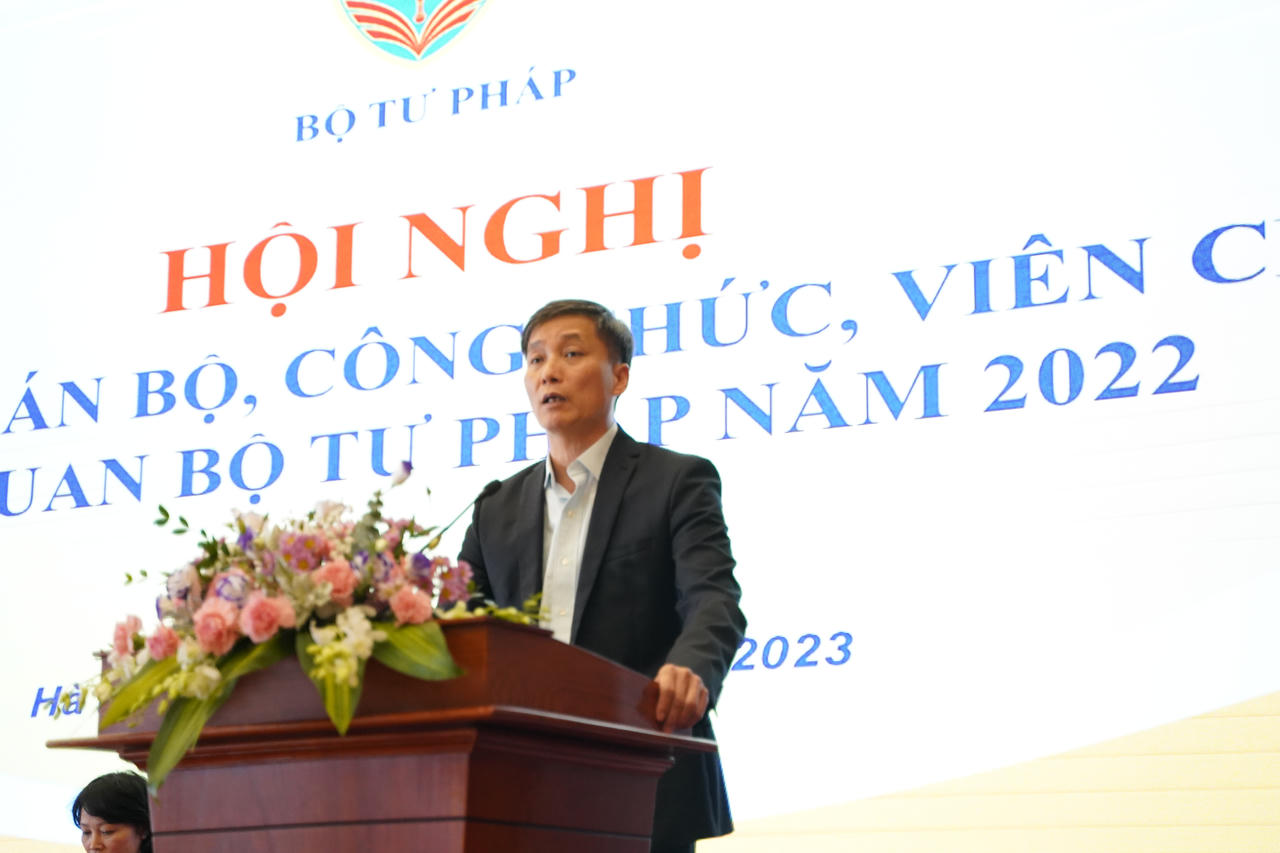 Hội nghị Đại biểu cán bộ công chức, viên chức cơ quan Bộ Tư pháp 