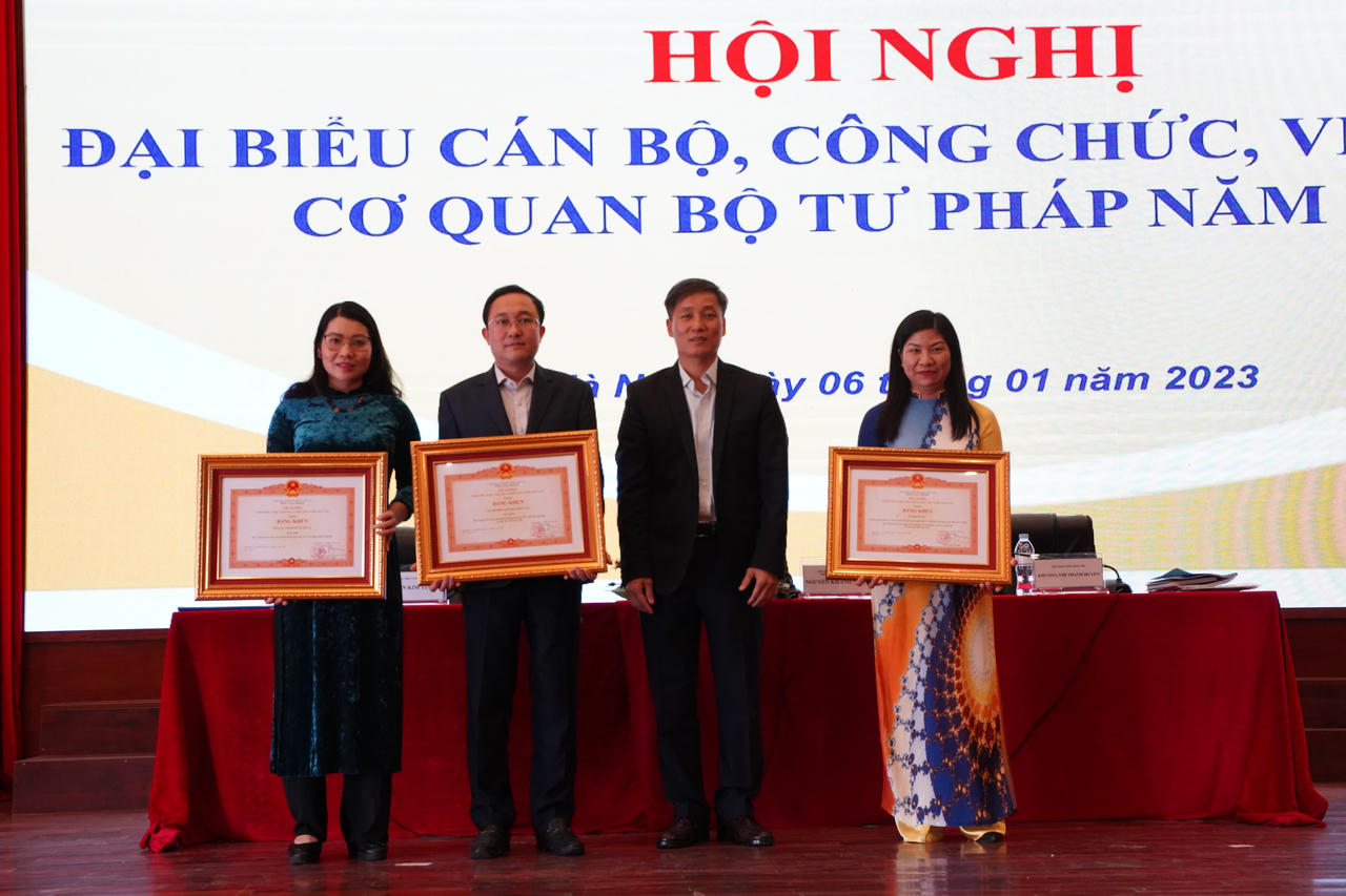 Hội nghị Đại biểu cán bộ công chức, viên chức cơ quan Bộ Tư pháp 