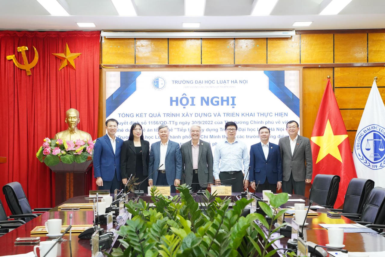 Trường Đại học Luật Hà Nội tổng kết quá trình xây dựng và triển khai thực hiện Quyết định số 1156/QĐ-TTg
