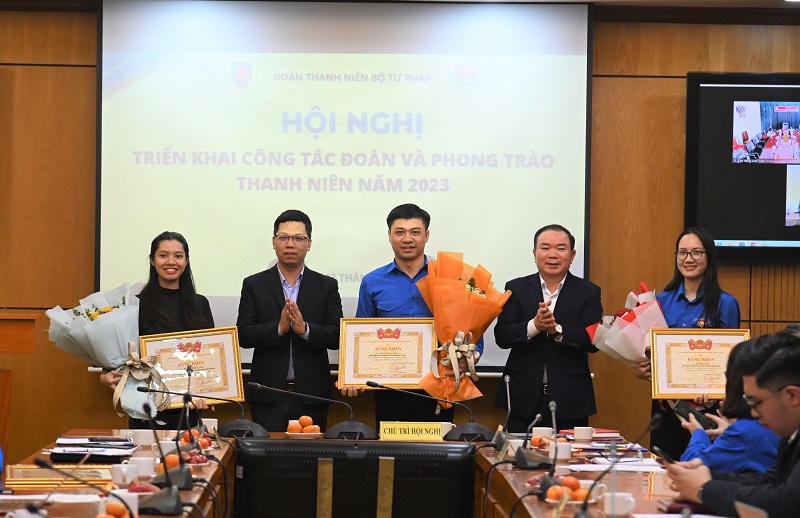 Phát huy vai trò xung kích, tình nguyện, sáng tạo của Đoàn viên Bộ Tư pháp