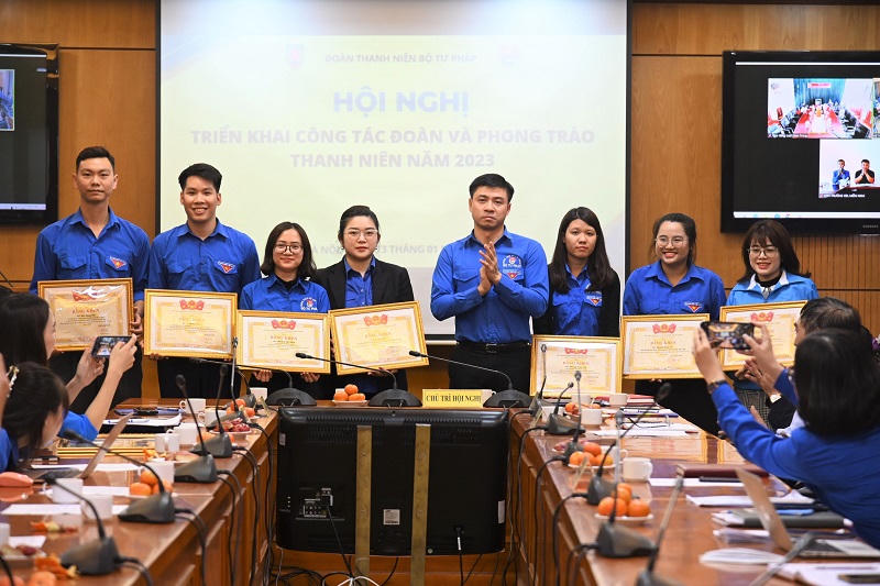 Phát huy vai trò xung kích, tình nguyện, sáng tạo của Đoàn viên Bộ Tư pháp