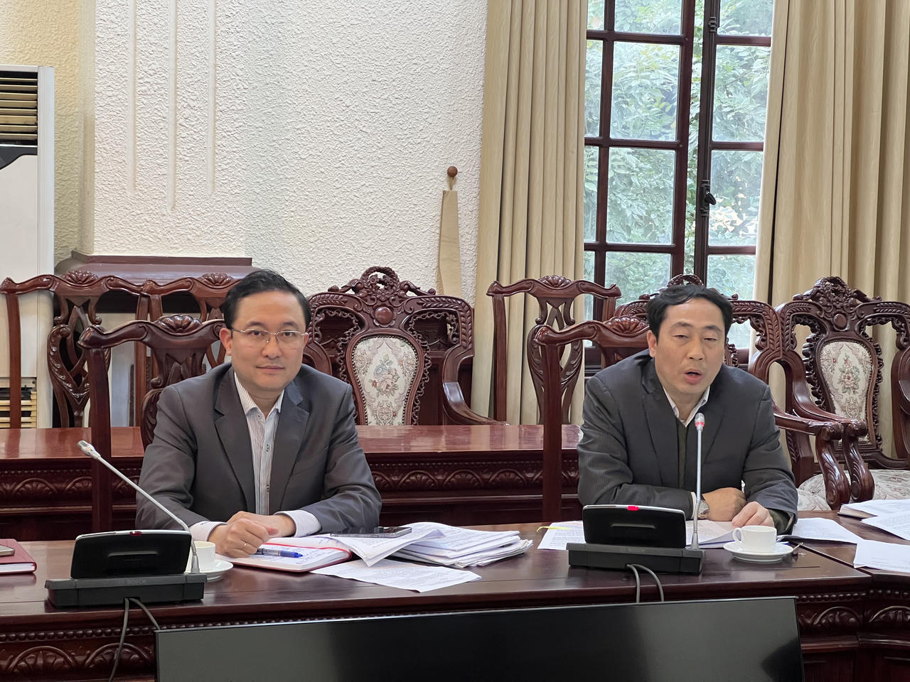 Thứ trưởng Nguyễn Thanh Tịnh làm việc với Vụ PBGDPL vềmột số nhiệm vụ trọng tâm trong thời gian tới