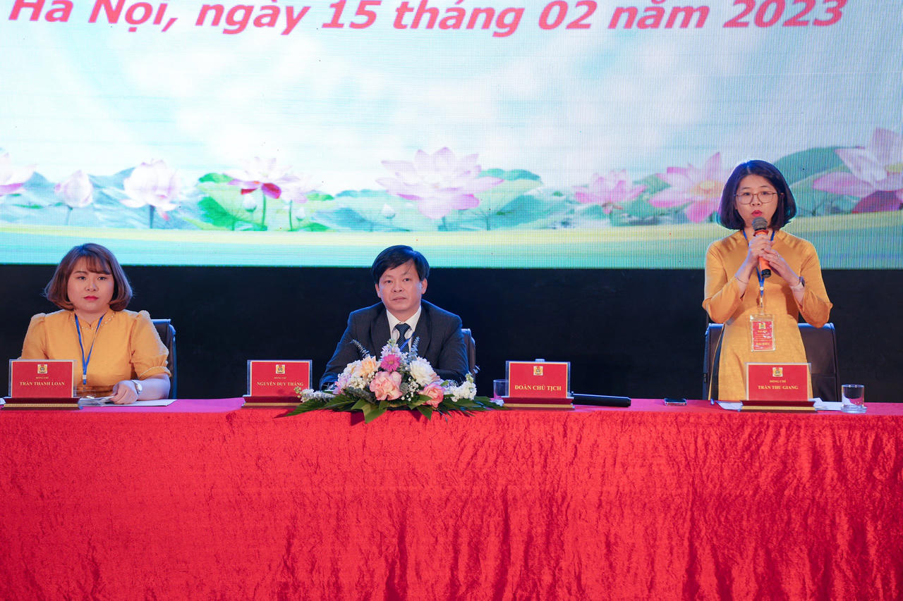 Tổ chức thành công Đại hội công đoàn cơ sở Cục Kiểm tra văn bản quy phạm pháp luật