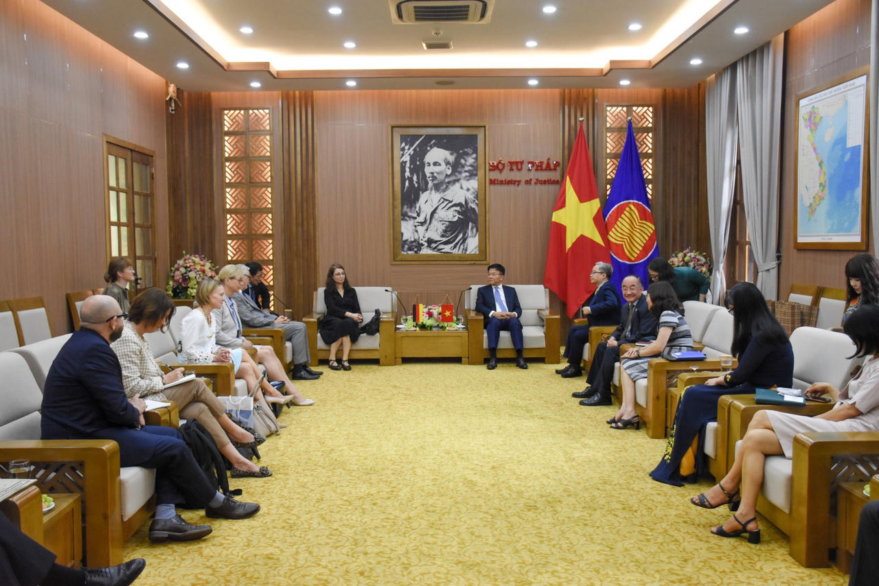 Tăng cường quan hệ pháp luật và tư pháp giữa Việt Nam – Đức