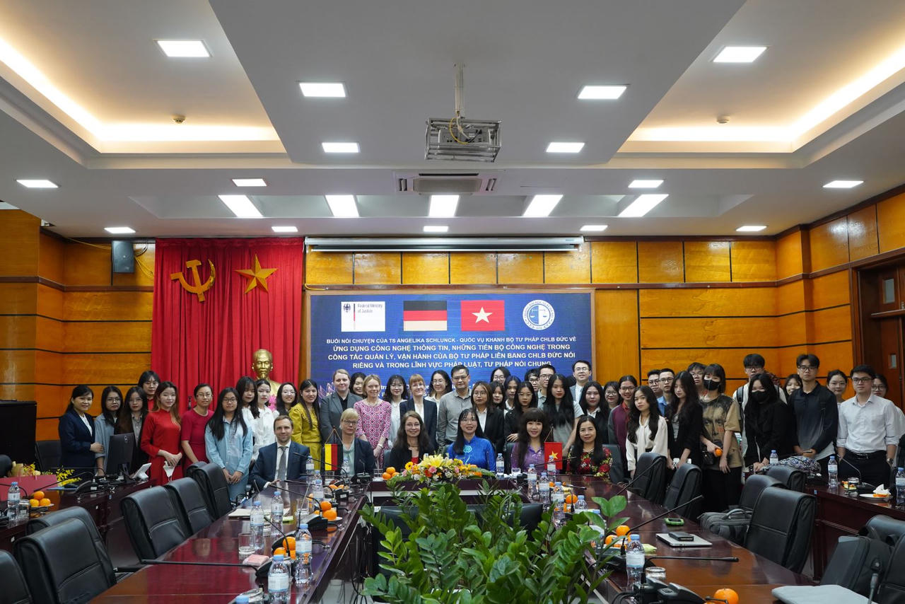 Tăng cường hoạt động hợp tác giữa Trường Đại học Luật Hà Nội và các đối tác Đức tại Việt Nam