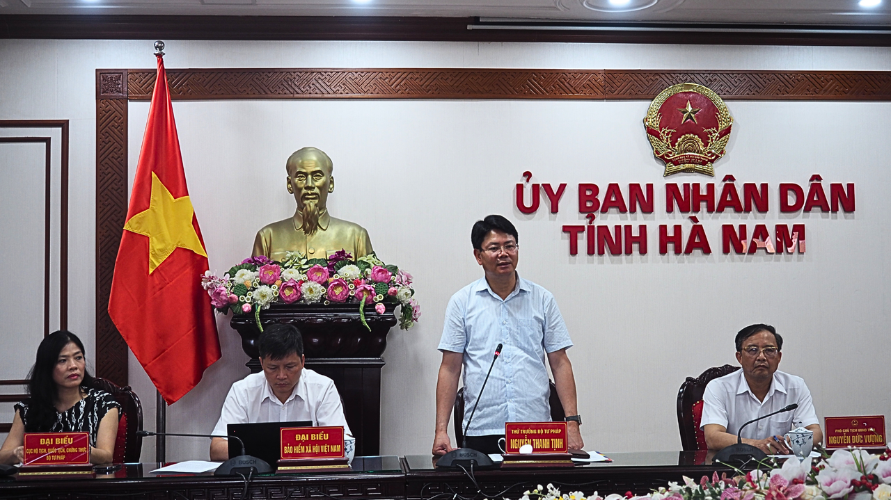 Khảo sát tình hình triển khai thí điểm cấp bản điện tử giấy khai sinh, trích lục khai tử