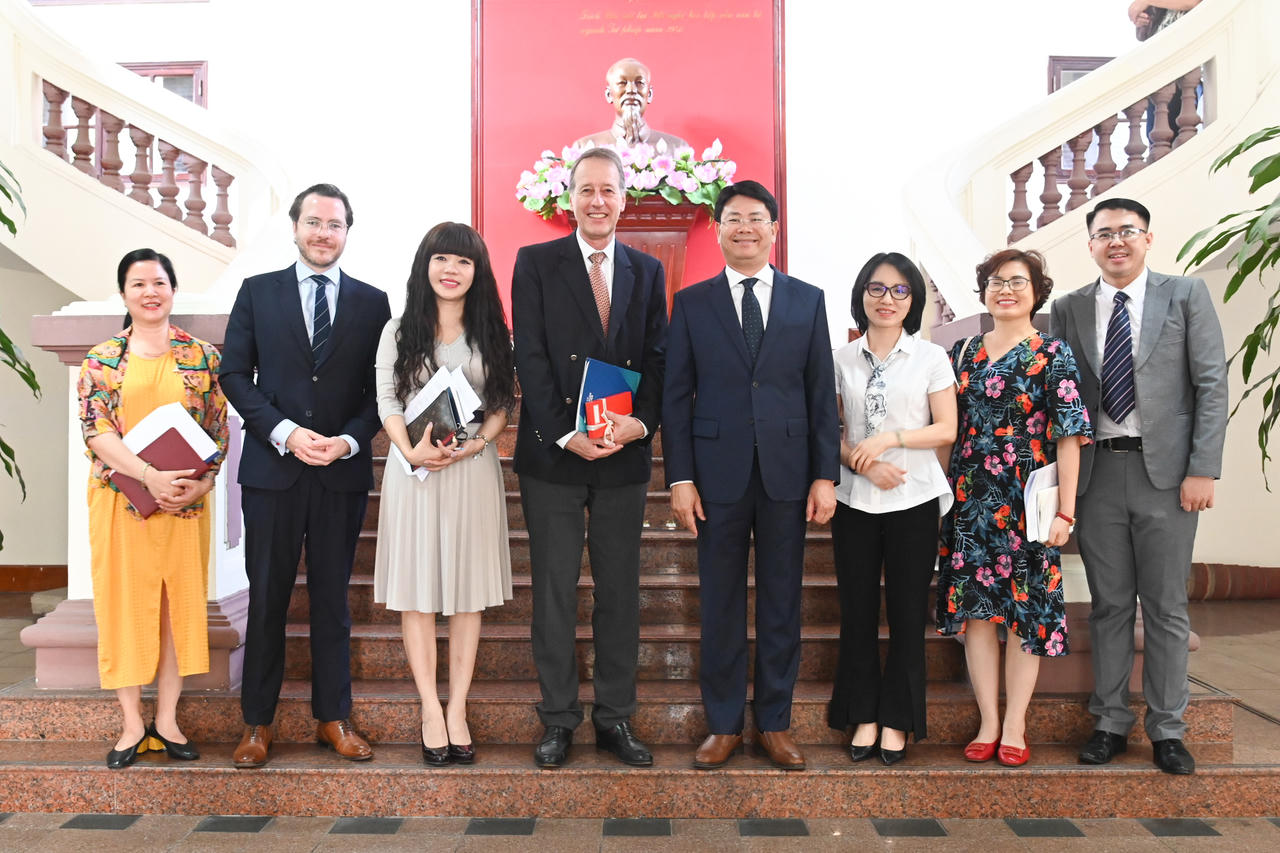 Đẩy mạnh mối quan hệ hợp tác tốt đẹp, hiệu quả giữa Bộ Tư pháp và Viện KAS