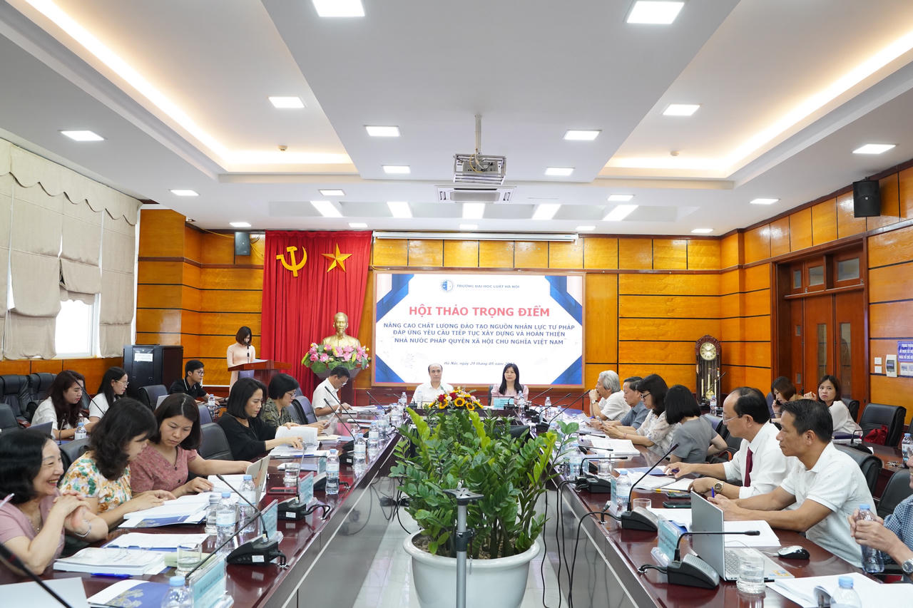 Trường Đại học Luật Hà Nội: Tiếp tục nâng cao chất lượng đào tạo nguồn nhân lực tư pháp