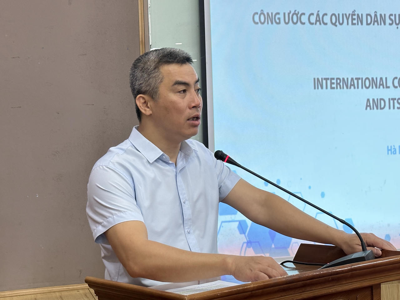 Bộ Tư pháp tập huấn Công ước các quyền dân sự, chính trị và việc thực thi Công ước tại Việt Nam