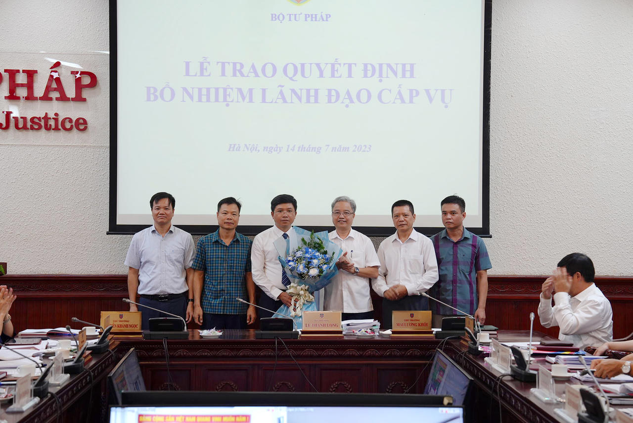 Tổng Cục Thi hành án dân sự có tân Vụ trưởng Vụ Kế hoạch Tài chính