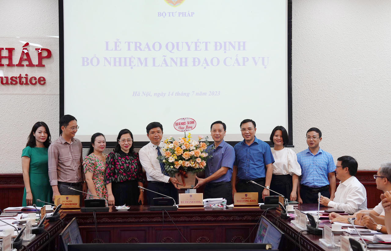 Tổng Cục Thi hành án dân sự có tân Vụ trưởng Vụ Kế hoạch Tài chính