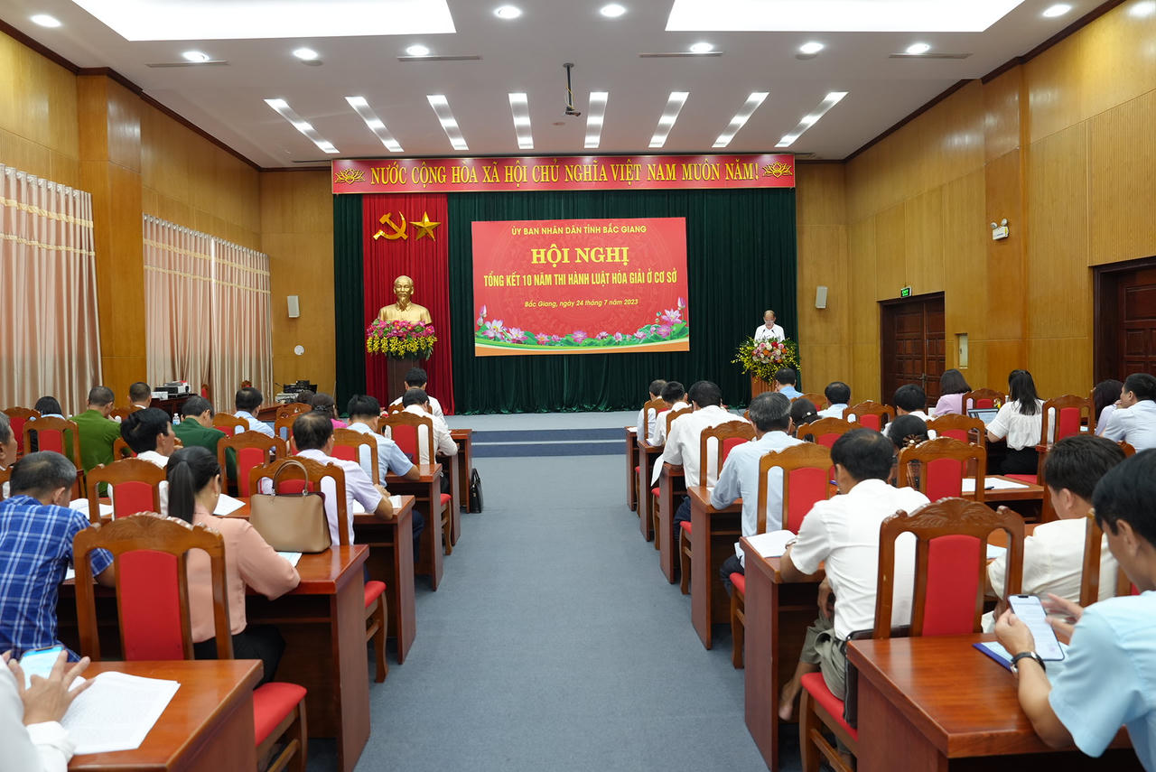 Bắc Giang: Phổ biến và nhân rộng các mô hình tổ hoà giải hoạt động hiệu quả