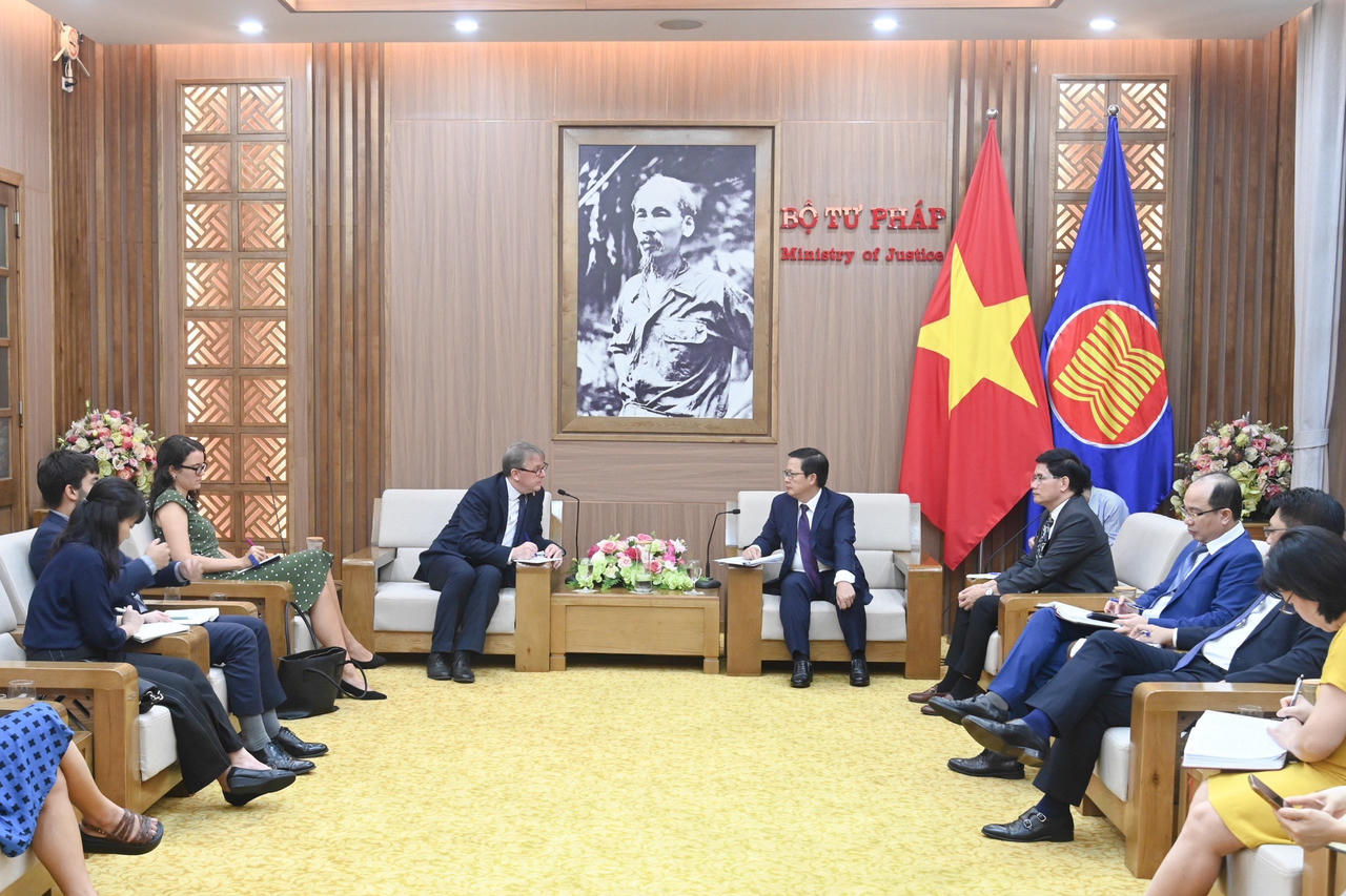 Thúc đẩy sự hợp tác hiệu quả, thiết thực giữa các cơ quan pháp luật và tư pháp Việt Nam – Anh