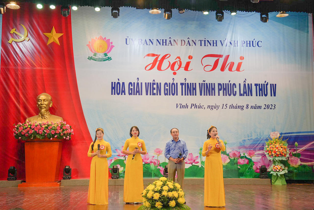 Vĩnh Phúc: Sôi nổi Hội thi Hoà giải viên giỏi lần thứ IV