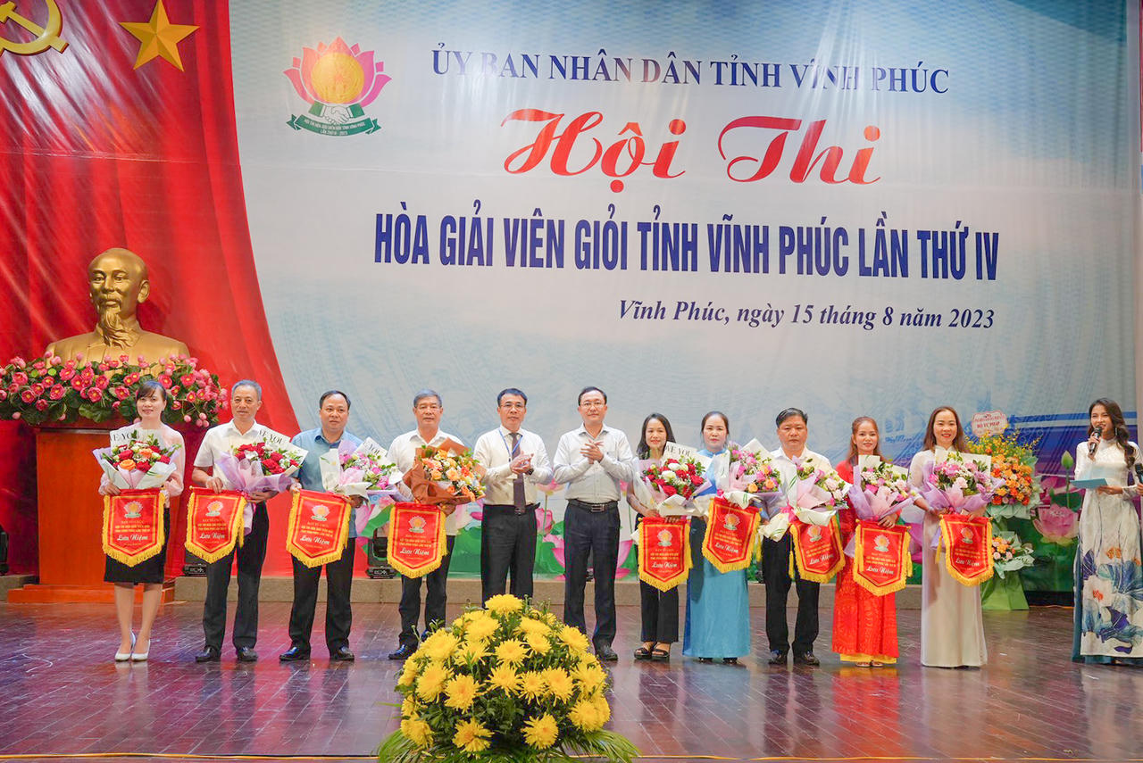 Vĩnh Phúc: Sôi nổi Hội thi Hoà giải viên giỏi lần thứ IV