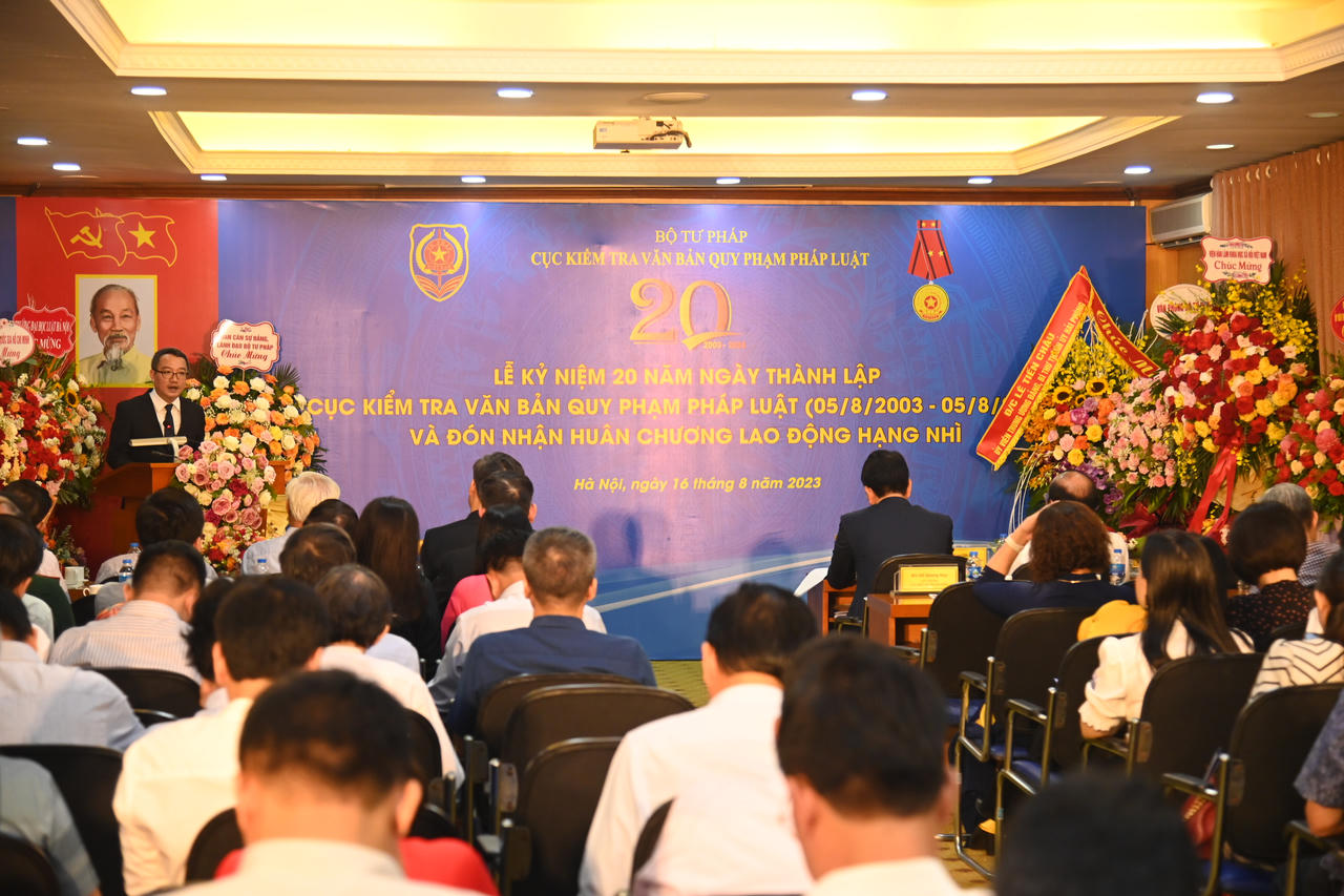 Cục Kiểm tra văn bản quy phạm pháp luật: Tiếp tục góp phần xây dựng hệ thống pháp luật thống nhất, đồng bộ, minh bạch