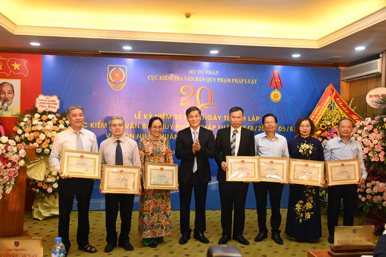 Cục Kiểm tra văn bản quy phạm pháp luật: Tiếp tục góp phần xây dựng hệ thống pháp luật thống nhất, đồng bộ, minh bạch