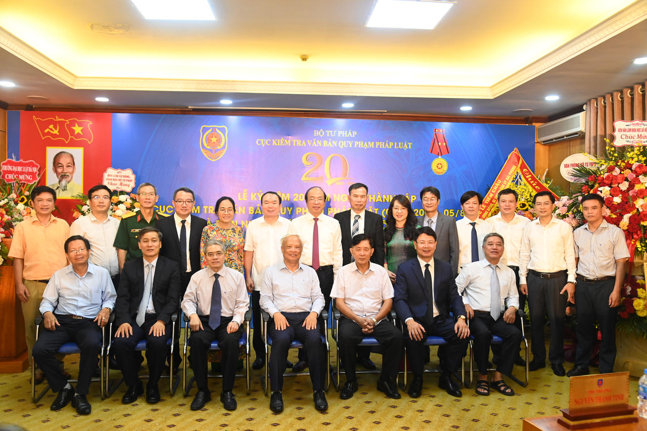 Cục Kiểm tra văn bản quy phạm pháp luật: Tiếp tục góp phần xây dựng hệ thống pháp luật thống nhất, đồng bộ, minh bạch