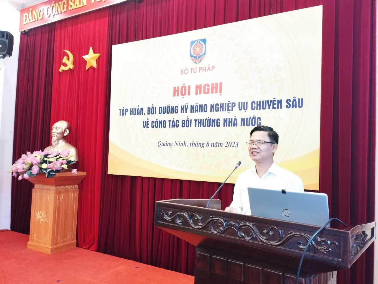 Tập huấn, bồi dưỡng kỹ năng nghiệp vụ chuyên sâu về công tác bồi thường nhà nước