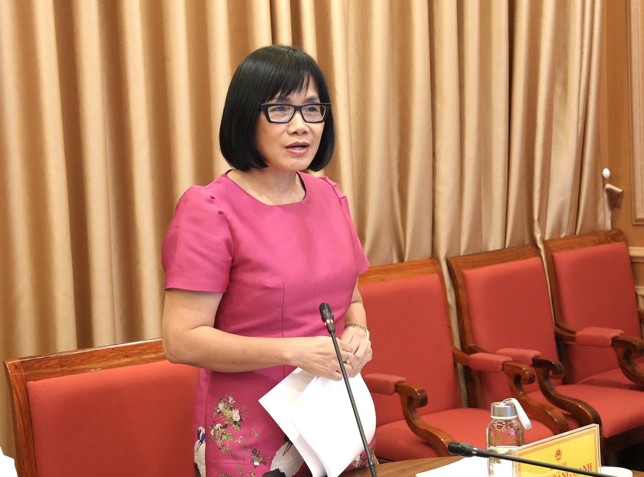 Thứ trưởng Đặng Hoàng Oanh làm việc với Bộ Kế hoạch và Đầu tư