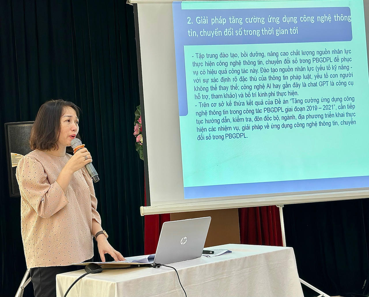 Trao đổi kinh nghiệm của Nhật Bản về chuyển đổi số trong phổ biến, giáo dục pháp luật