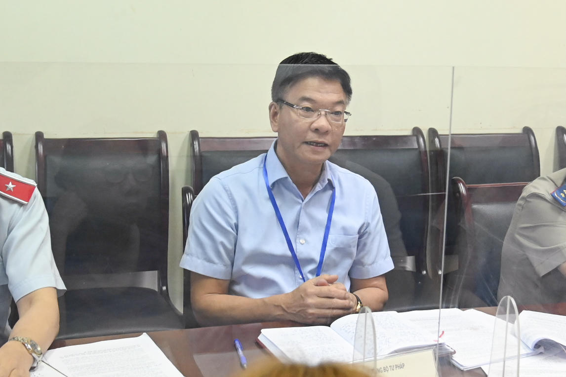 Bộ trưởng Bộ Tư pháp tiếp công dân tháng 10/2023