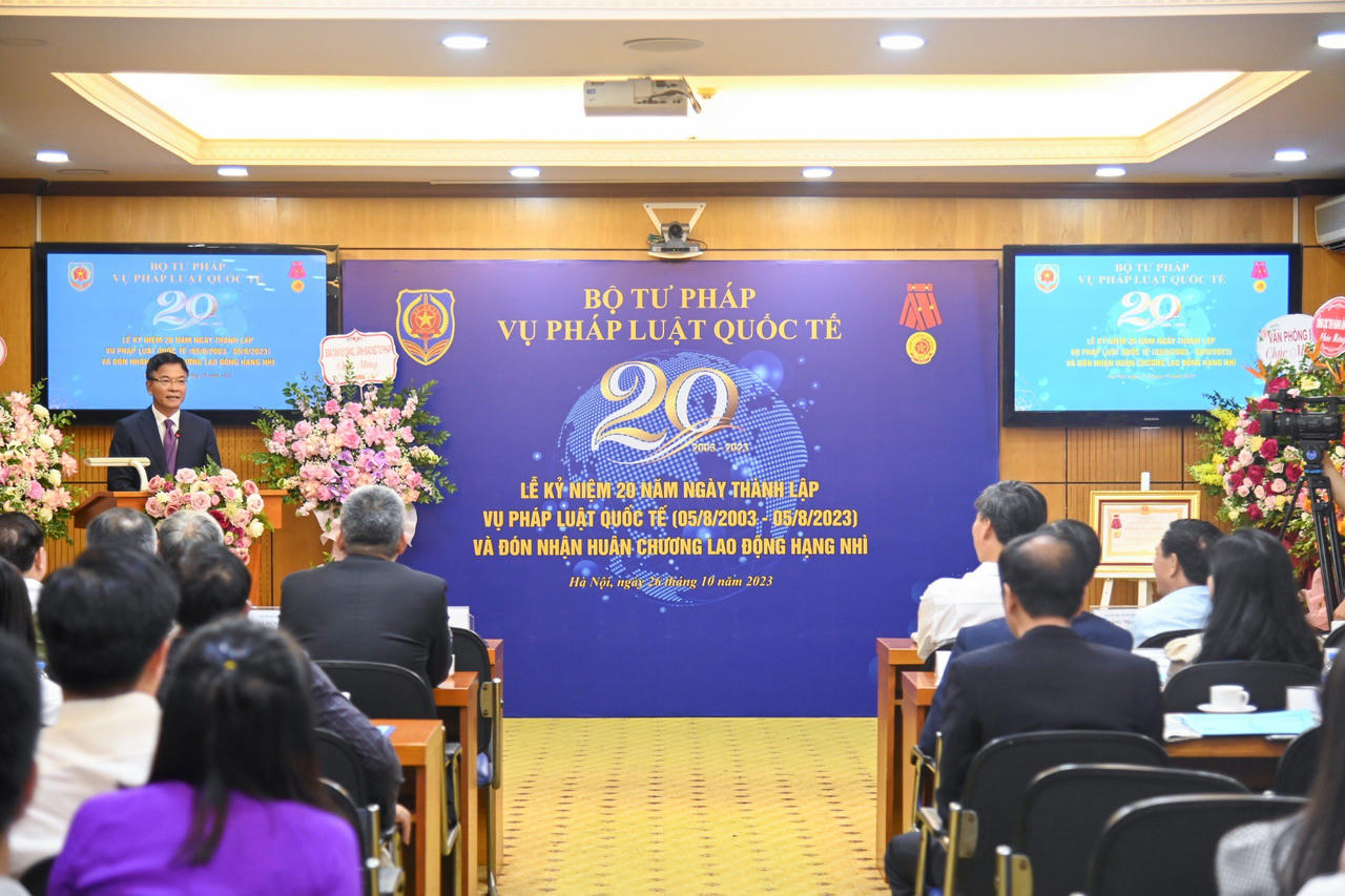 Vụ Pháp luật quốc tế: Thực hiện tốt vai trò “cầu nối” giữa pháp luật quốc tế và pháp luật trong nước