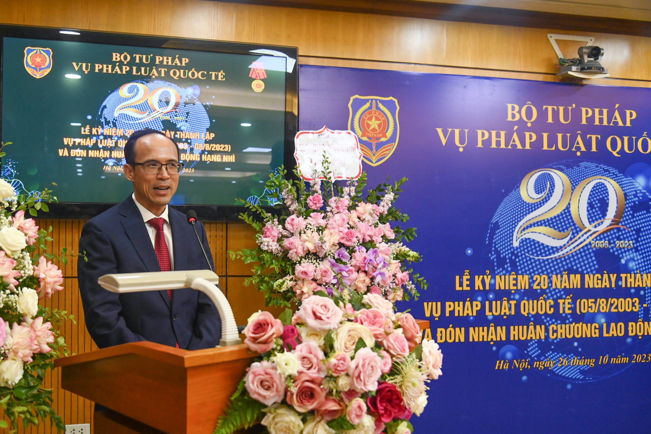 Vụ Pháp luật quốc tế: Thực hiện tốt vai trò “cầu nối” giữa pháp luật quốc tế và pháp luật trong nước