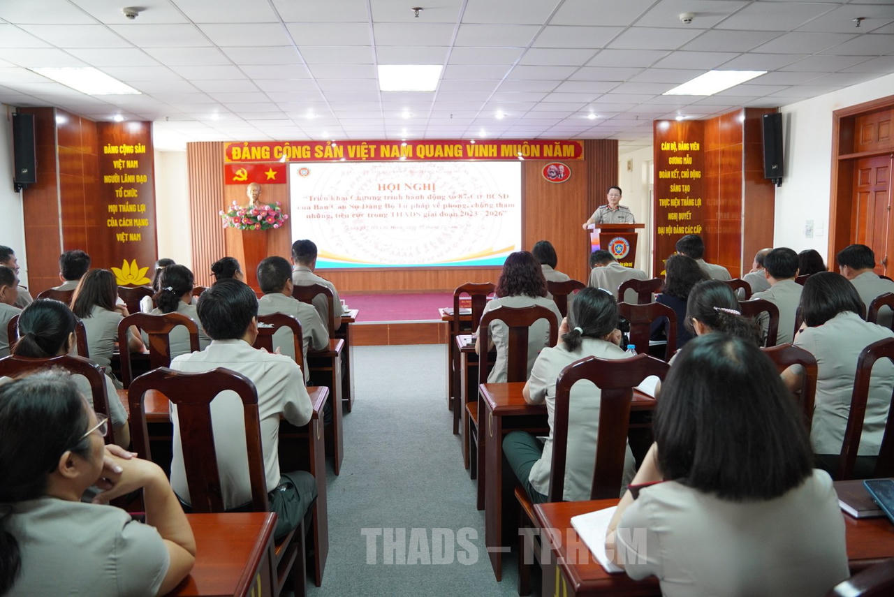 TP HCM: Triển khai Chương trình hành động về phòng, chống tham nhũng, tiêu cực trong THADS giai đoạn 2023 - 2026