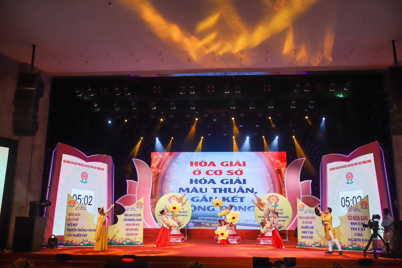 Khai mạc Vòng thi toàn quốc Hội thi Hoà giải viên giỏi lần thứ IV