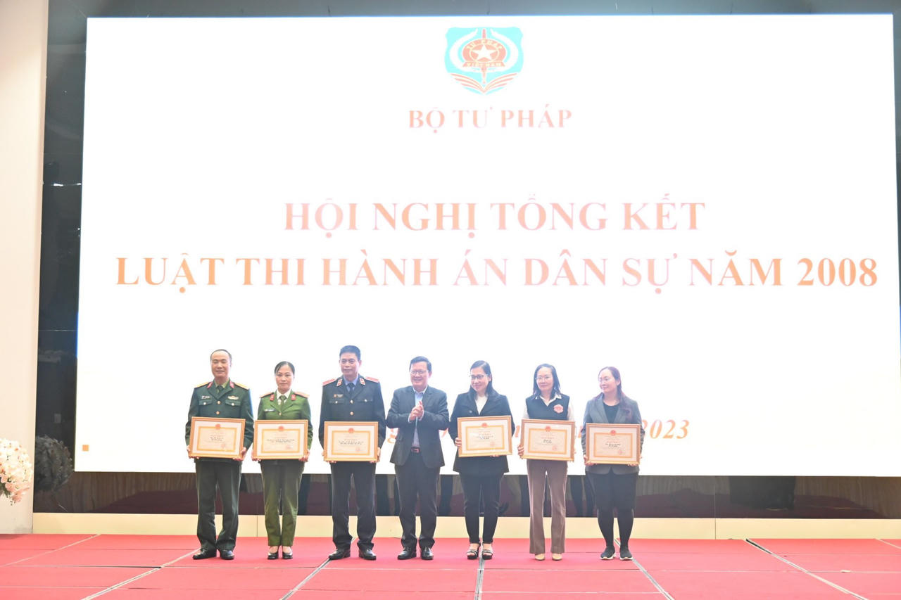 Hội nghị tổng kết Luật Thi hành án dân sự năm 2008