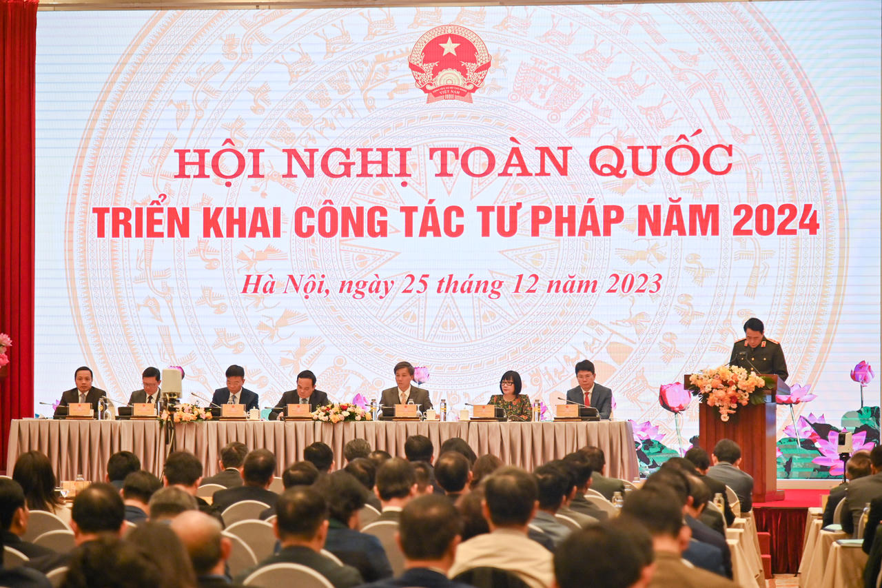 Xây dựng bộ máy ngành tư pháp tinh gọn, hoạt động hiệu lực, hiệu quả