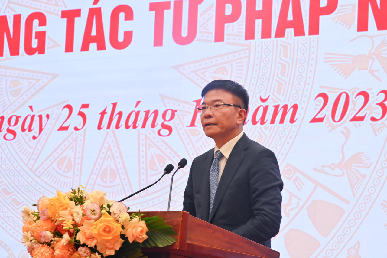 Xây dựng bộ máy ngành tư pháp tinh gọn, hoạt động hiệu lực, hiệu quả