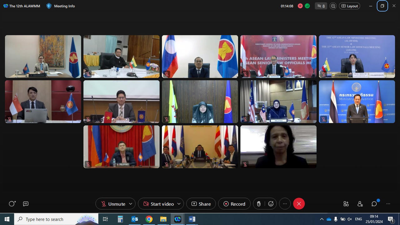 Hội nghị ALAWMM và ASLOM: Ghi nhận hiệu quả hoạt động hợp tác pháp luật và tư pháp của ASEAN