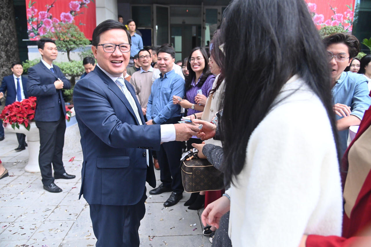 Bộ Tư pháp gặp mặt đầu Xuân Giáp Thìn 2024