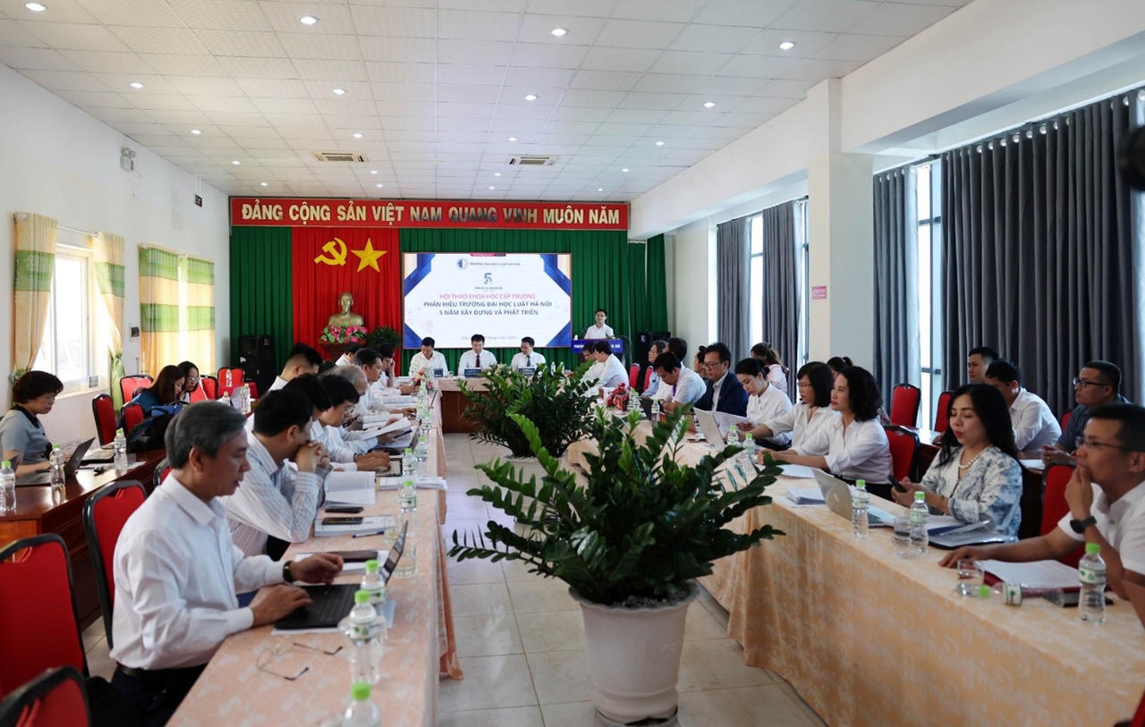 Hành trình 5 năm xây dựng & phát triển Phân hiệu Trường Đại học Luật Hà Nội