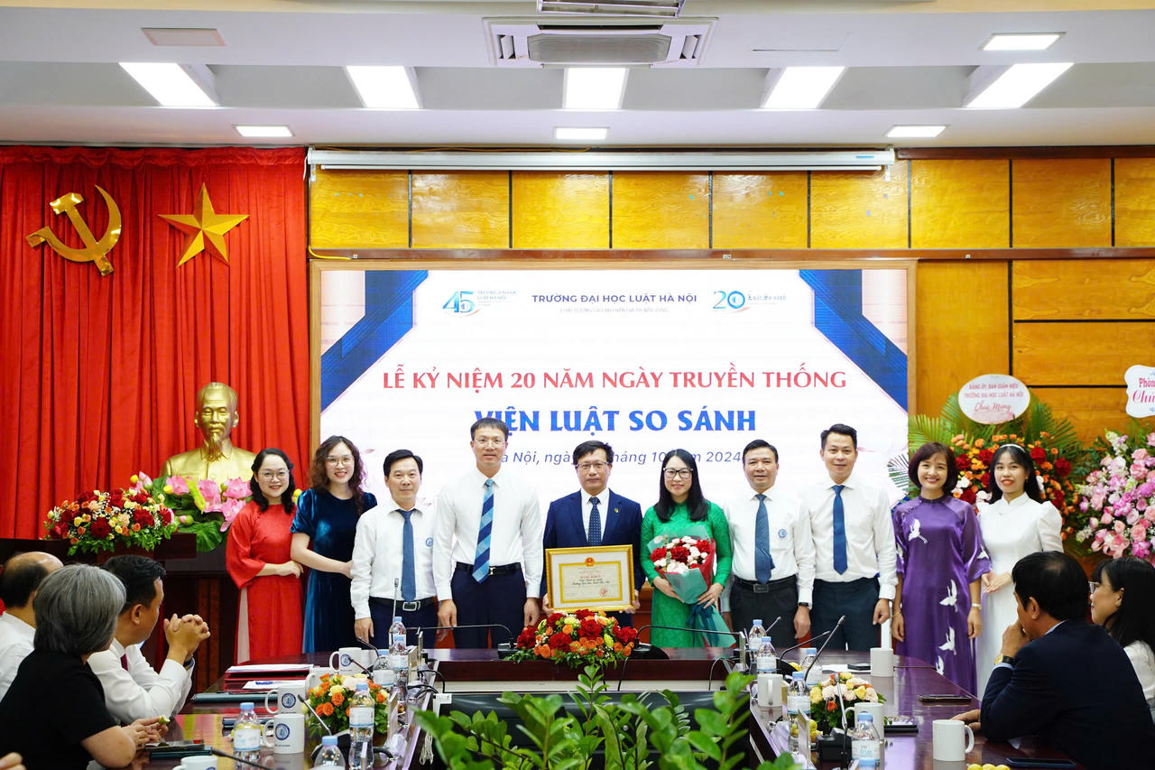 Đưa Viện Luật So sánh trở thành Viện nghiên cứu về so sánh luật hàng đầu Việt Nam