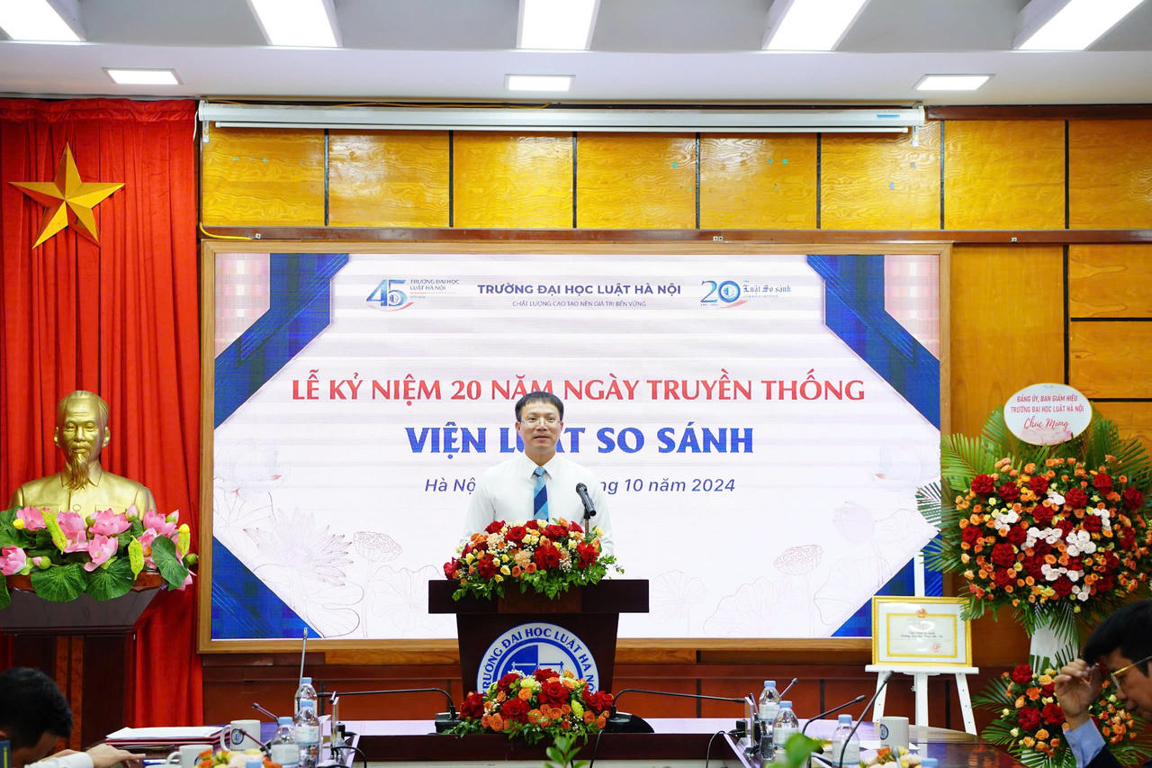 Đưa Viện Luật So sánh trở thành Viện nghiên cứu về so sánh luật hàng đầu Việt Nam