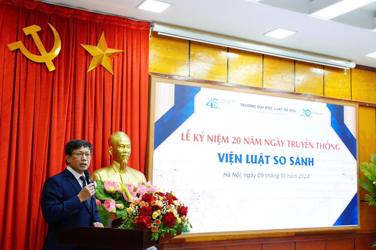 Đưa Viện Luật So sánh trở thành Viện nghiên cứu về so sánh luật hàng đầu Việt Nam