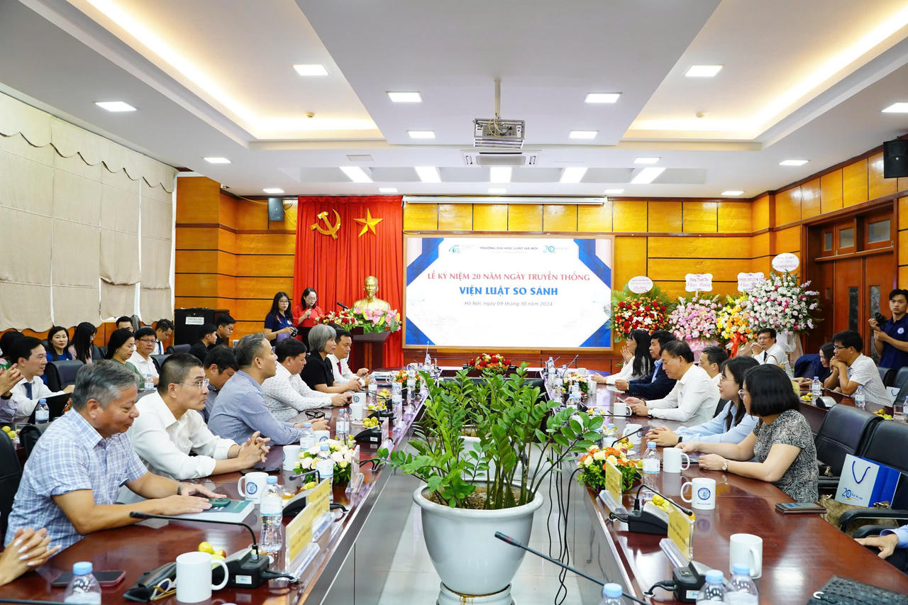 Đưa Viện Luật So sánh trở thành Viện nghiên cứu về so sánh luật hàng đầu Việt Nam