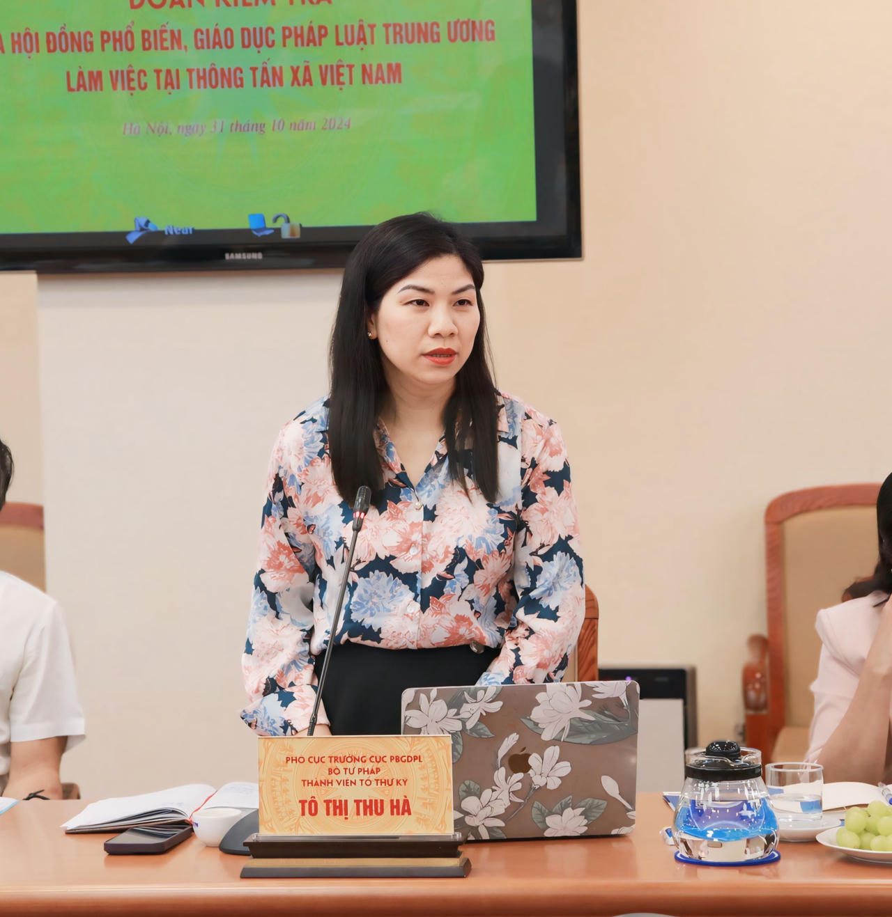 Kiểm tra công tác phổ biến pháp luật tại Thông tấn xã Việt Nam