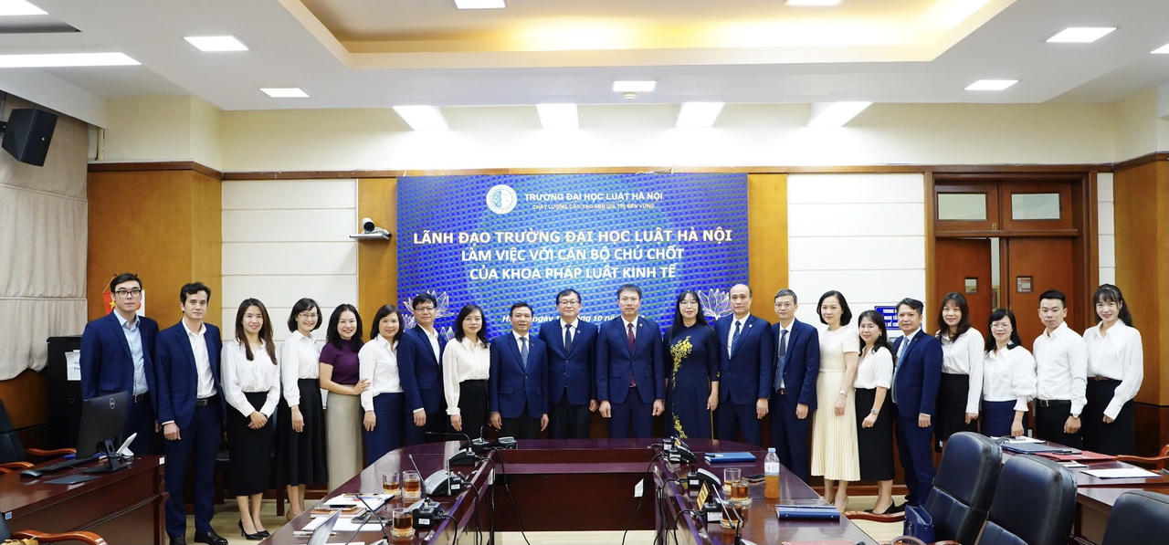 Khoa Pháp luật Kinh tế, Trường Đại học Luật Hà Nội: Không ngừng đổi mới và phát triển