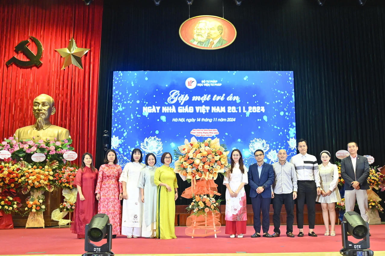 Học viện Tư pháp gặp mặt tri ân Ngày Nhà giáo Việt Nam