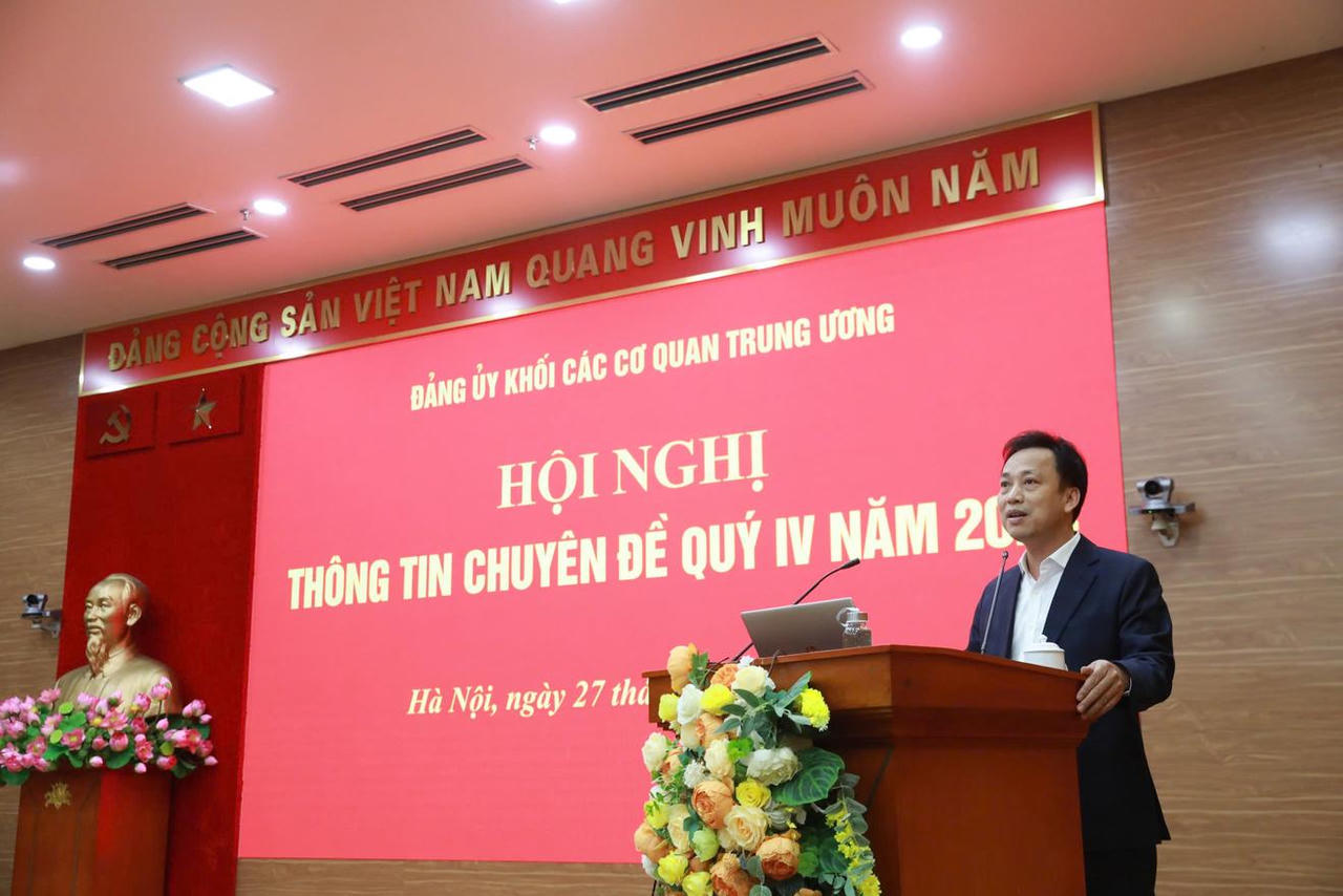 Hội nghị Thông tin chuyên đề quý IV