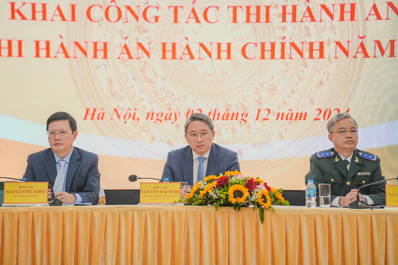 Triển khai công tác thi hành án dân sự, thi hành án hành chính năm 2025