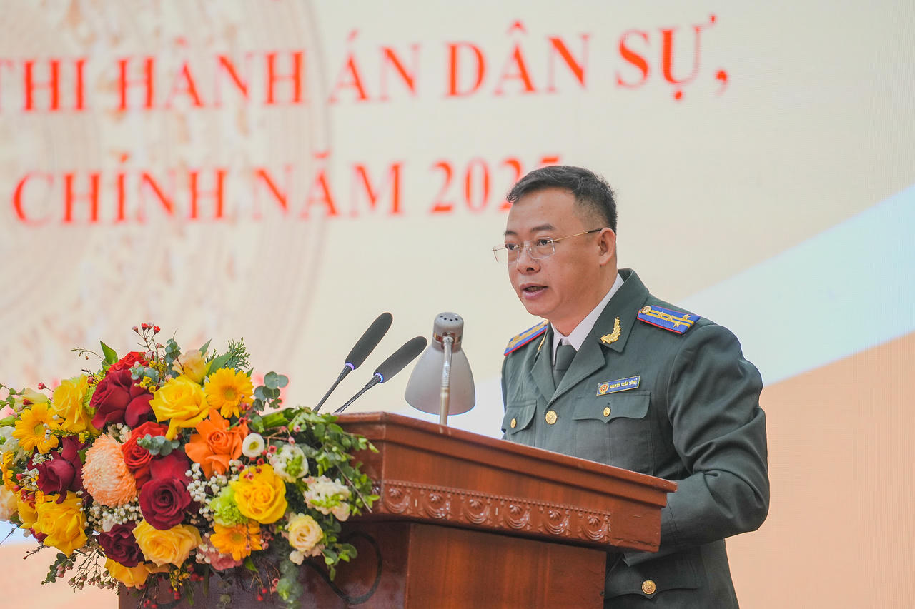 Triển khai công tác thi hành án dân sự, thi hành án hành chính năm 2025