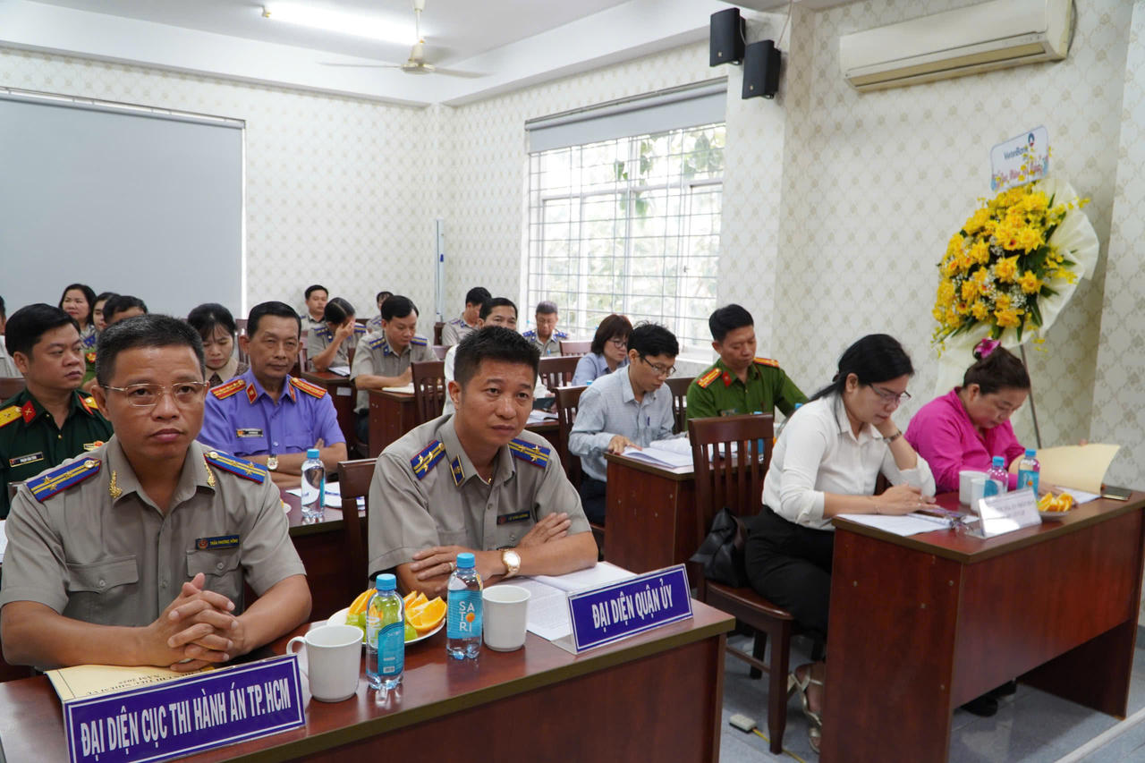 Chi cục Thi hành án dân sự quận Gò Vấp: Triển khai công tác năm 2025